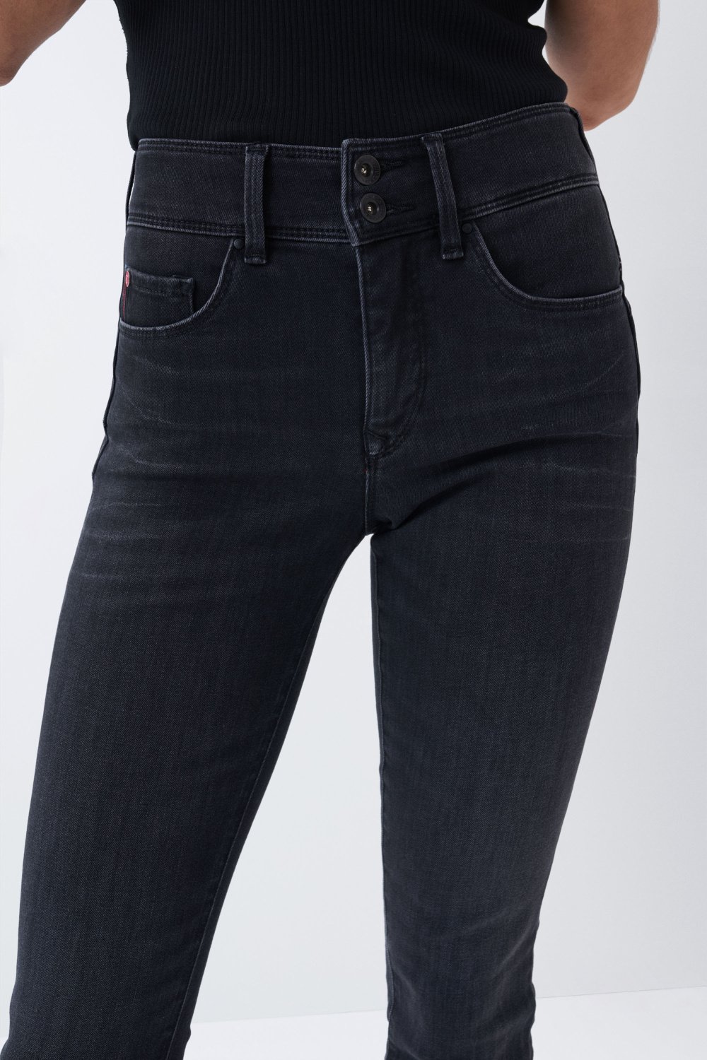 VAQUEROS PUSH IN SECRET SKINNY OSCUROS 123849