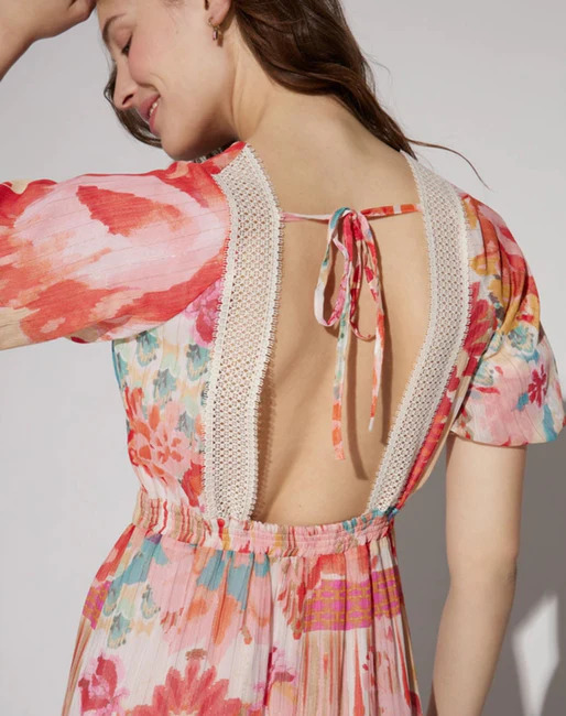 Vestido estampado Xenr42