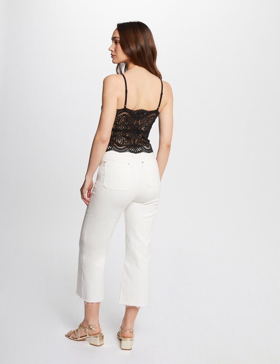 Top con tirantes finos negro 242-Bingo