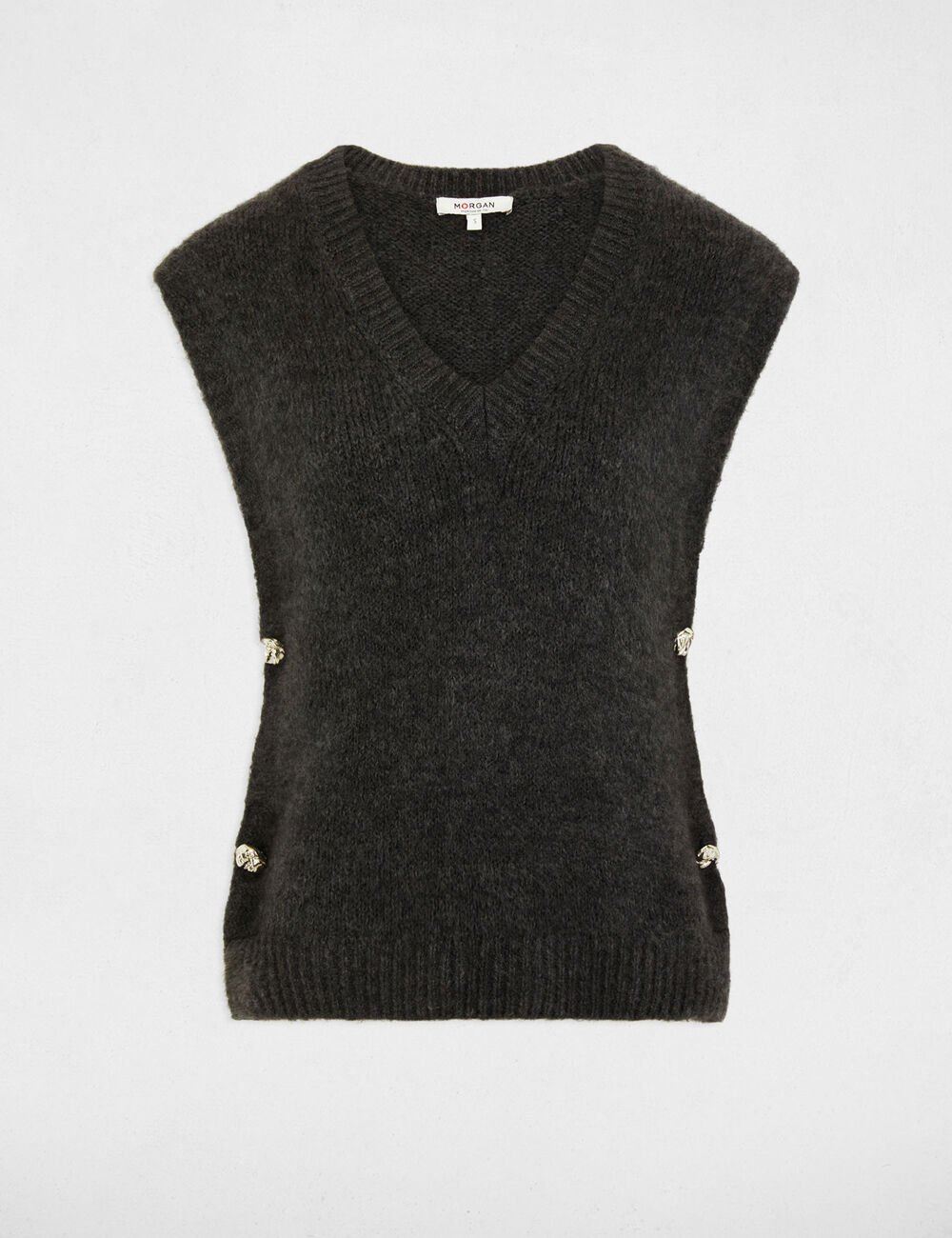 Jersey sin mangas gris anthracite 242-Mpluie