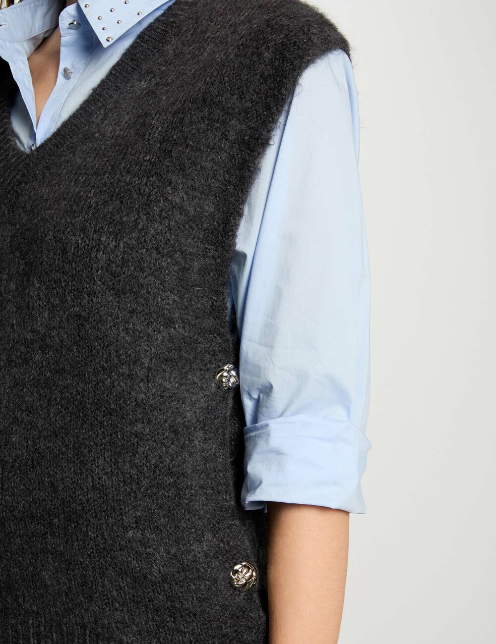 Jersey sin mangas gris anthracite 242-Mpluie