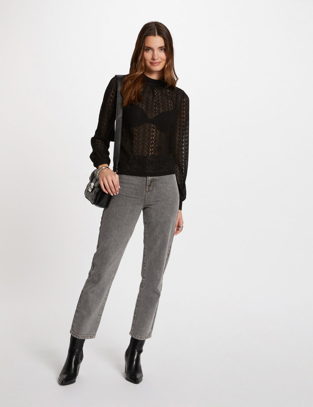 Camiseta manga larga negro 242-Timoi