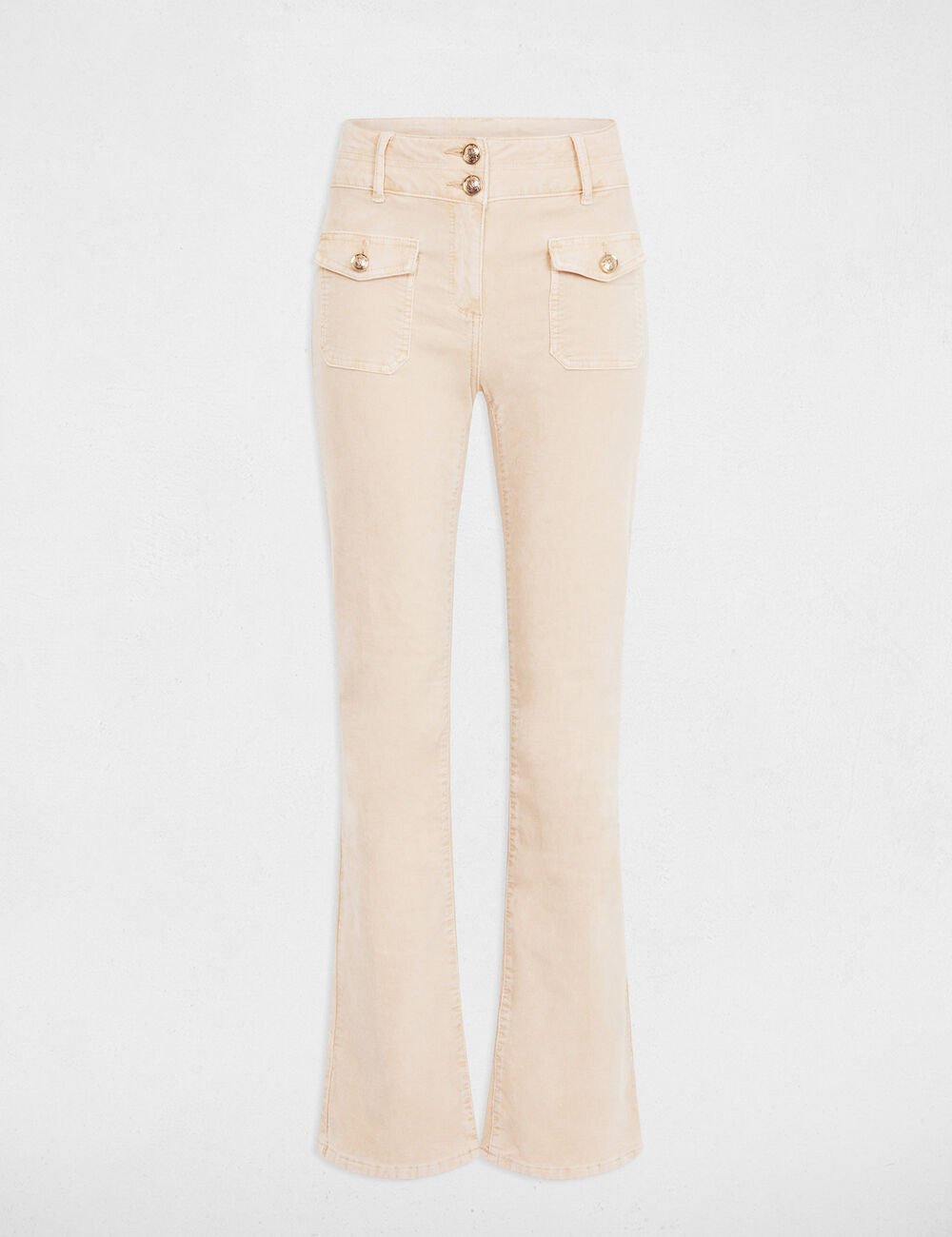 Pantalón ajustado terciopelo 242-Poleno