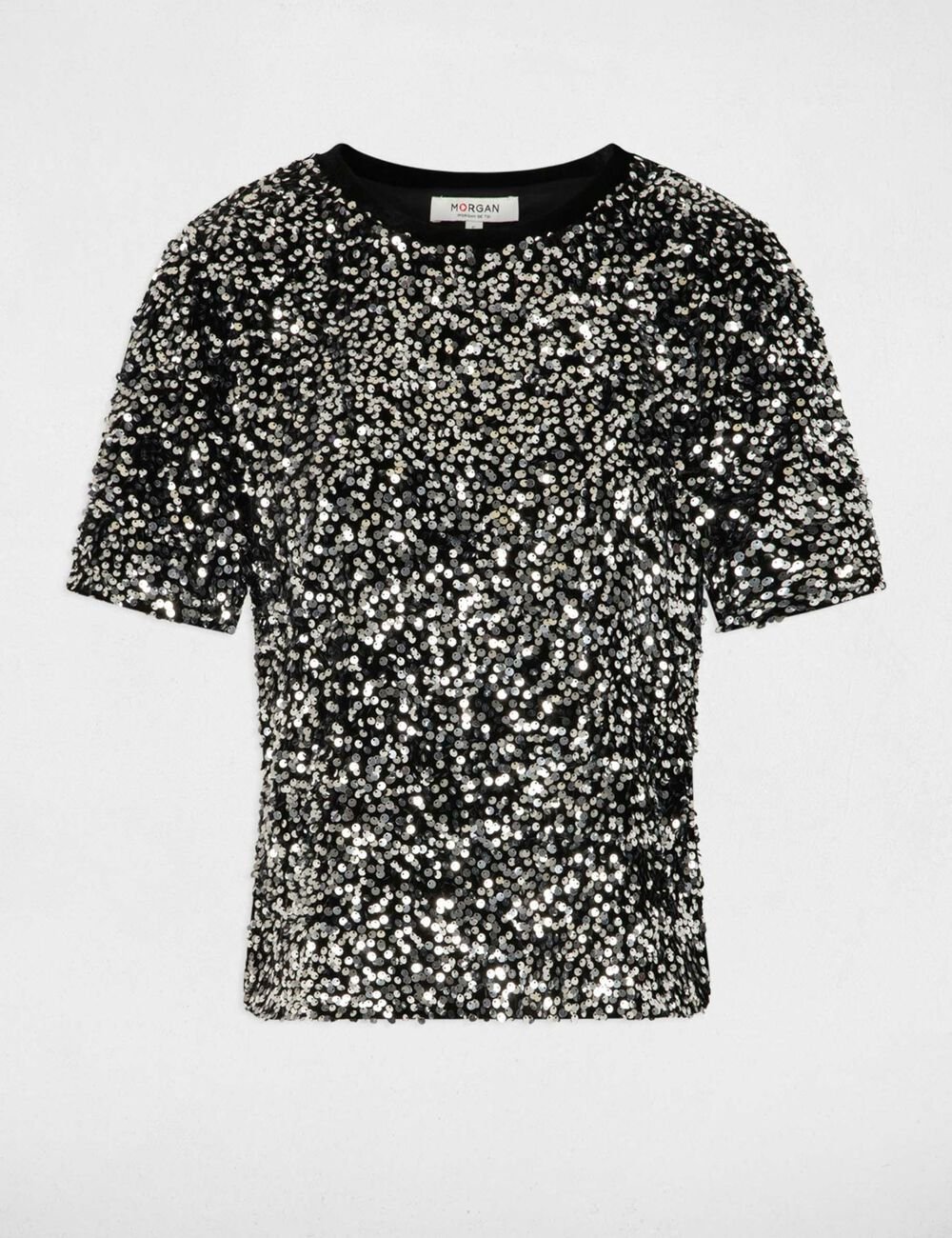 Camiseta de manga corta negro 242-Dyne