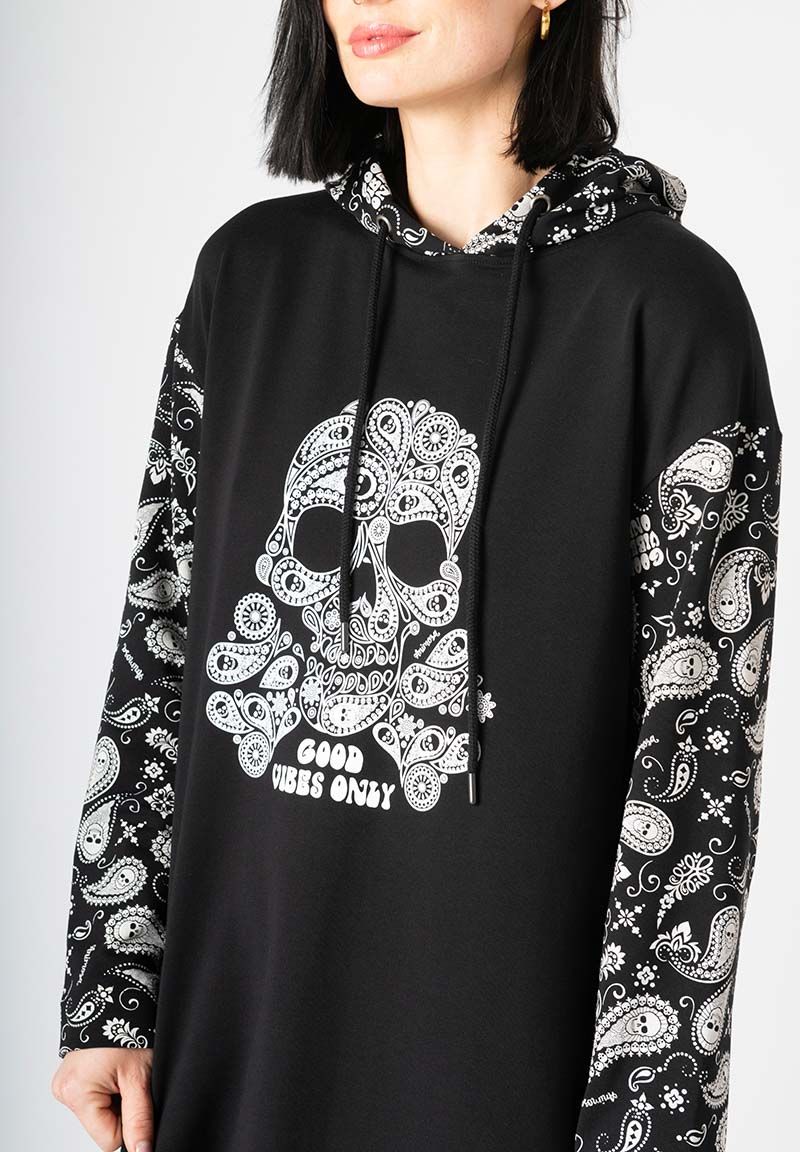 Vestido calaveras cachemire C19-729