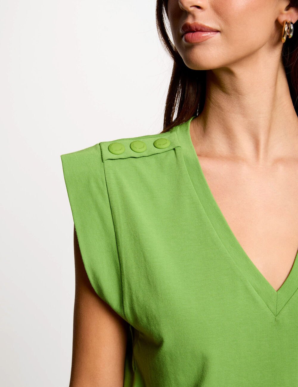Camiseta manga corta vert anis 251-Dnauti