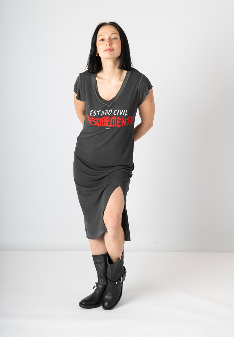 Vestido algodon estado civil C19-720-S