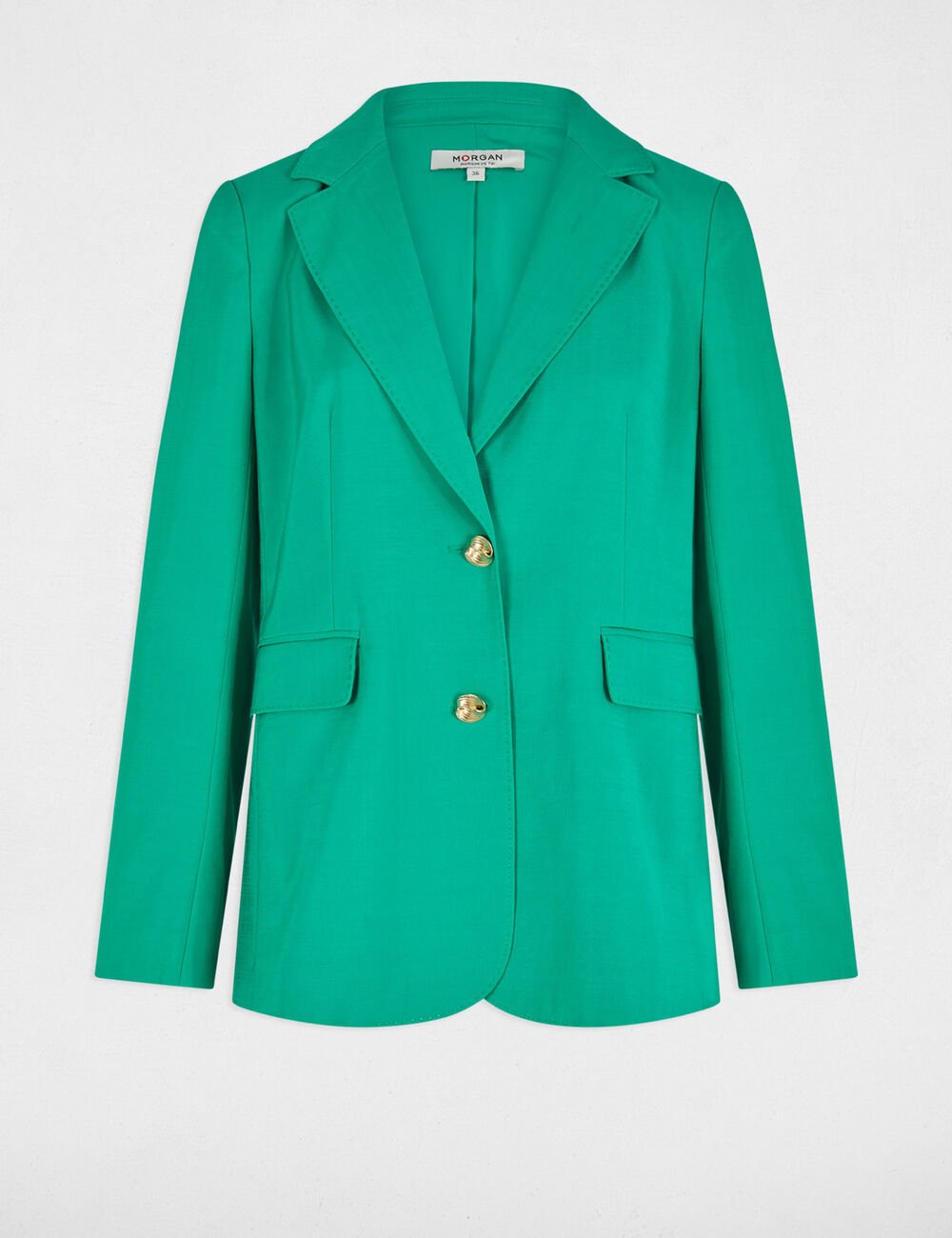 Americana holgada verde esmeralda 251-Vkoy