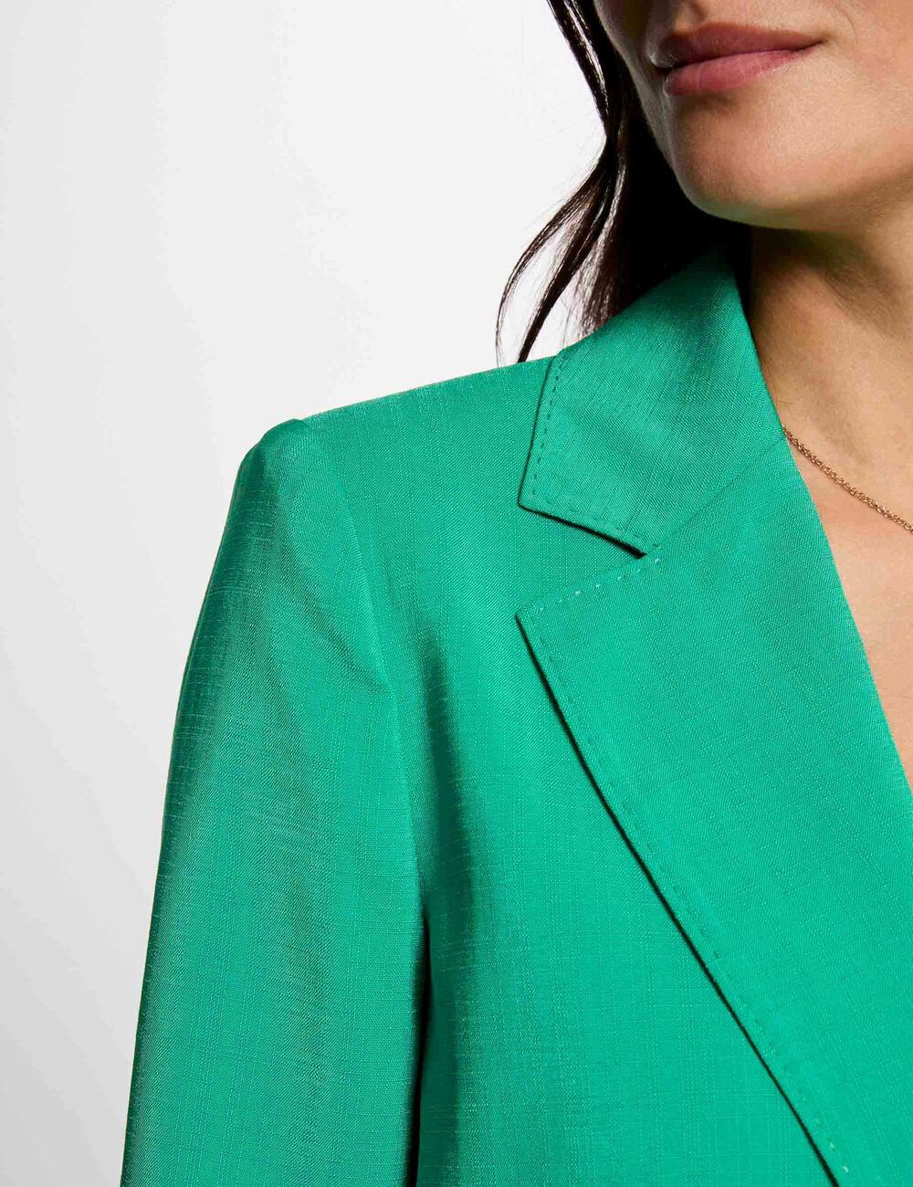 Americana holgada verde esmeralda 251-Vkoy