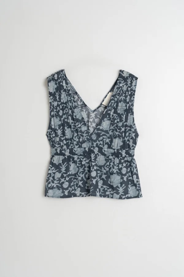 Top azul V.V25.MC182
