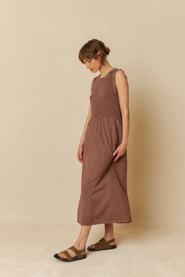 VESTIDO EFECTO LAVADO V.V25.AD370