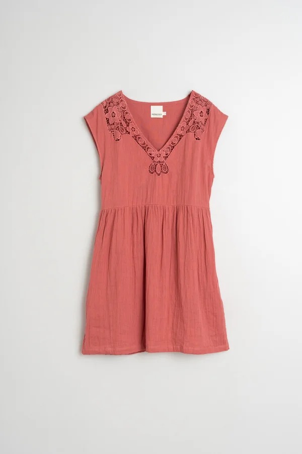 Vestido lino V.V25.BK205