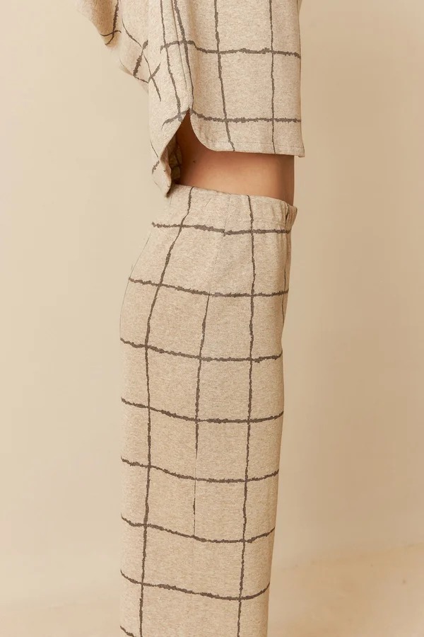 Pantalon punto cuadros V.V25.ES386.James