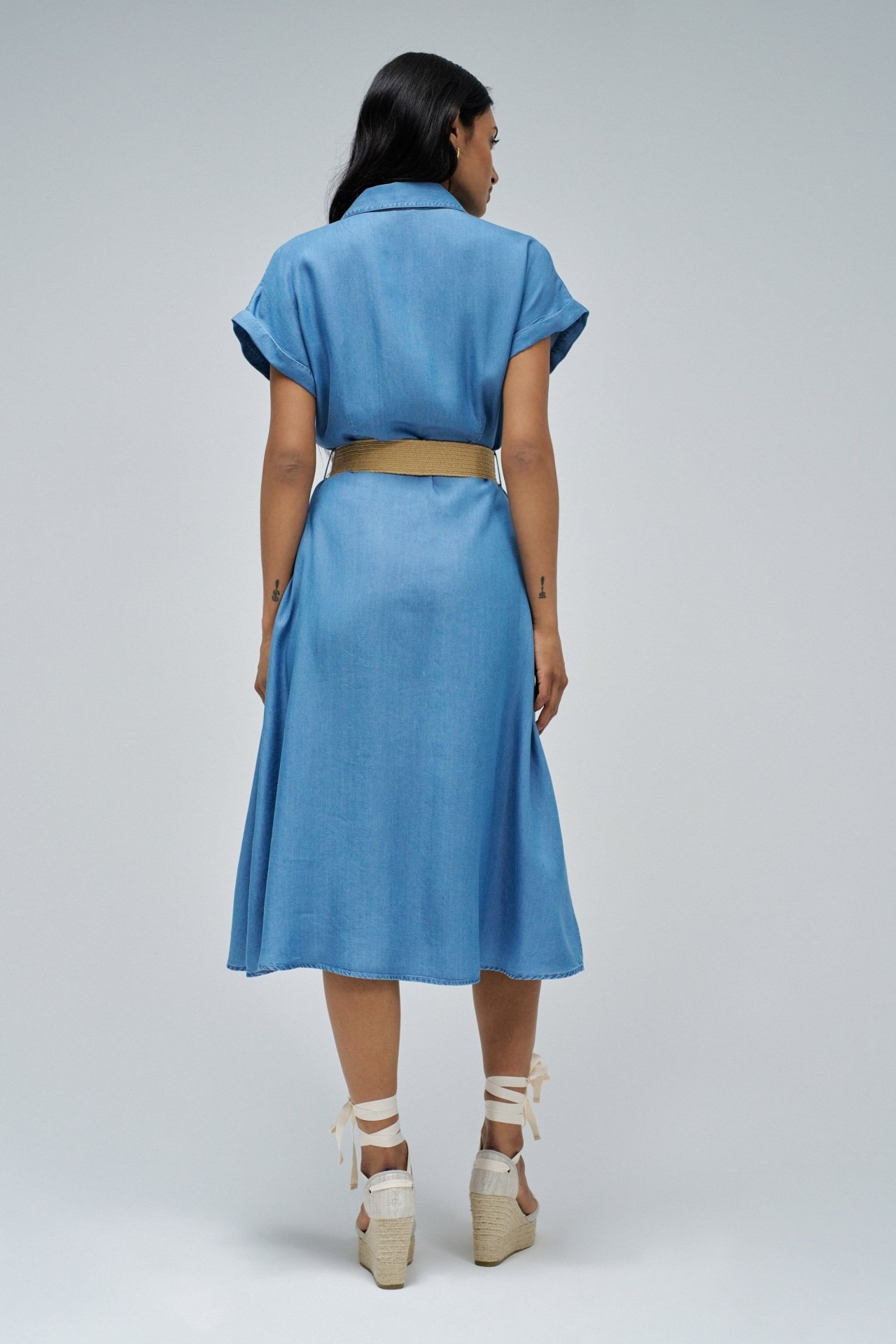 Vestido vaquero fino 21009426