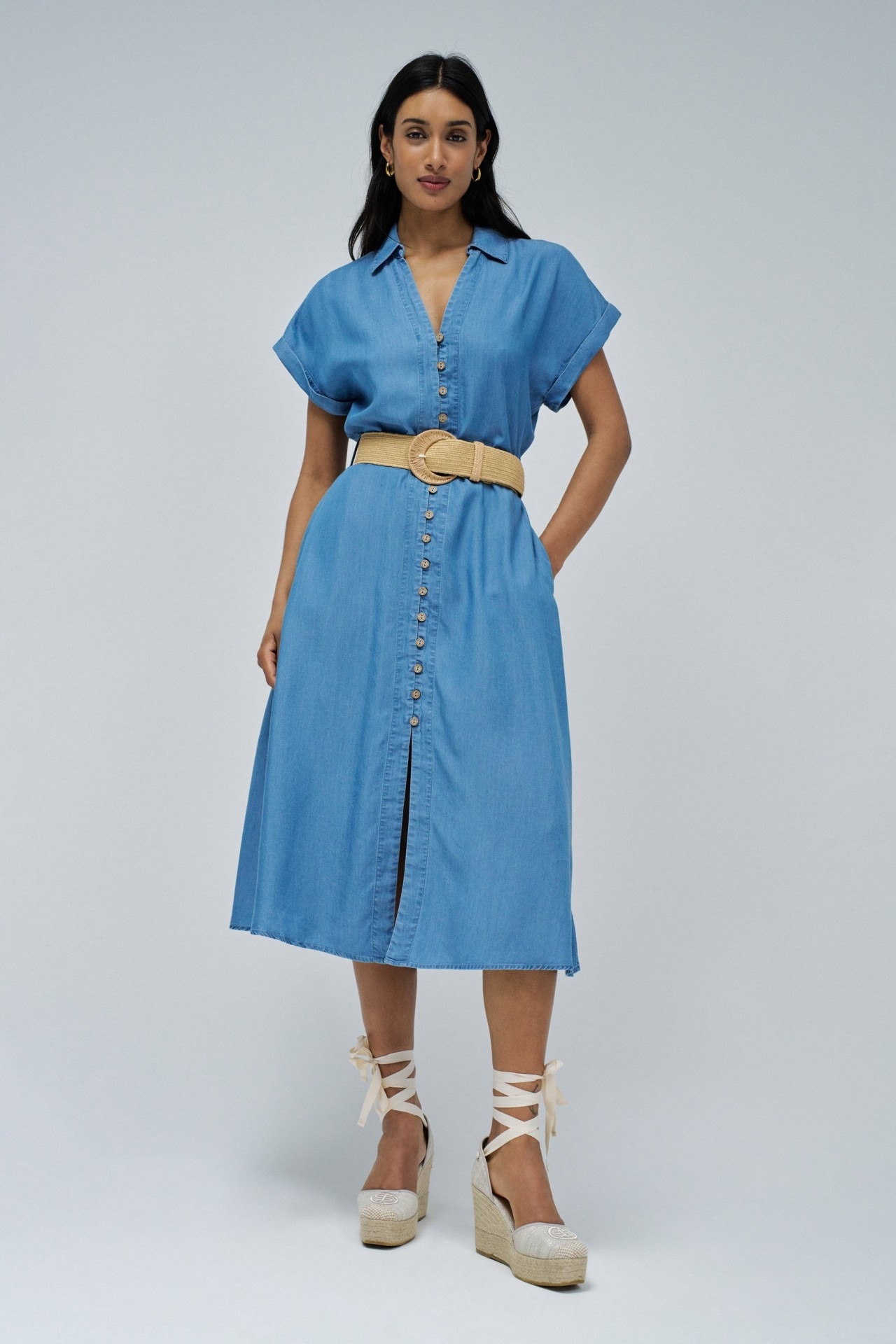 Vestido vaquero fino 21009426