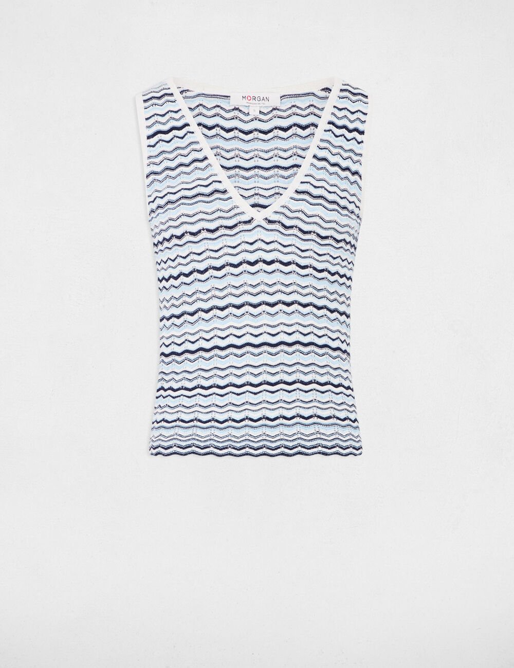 Top punto sin mangas multicolor 251-Minko