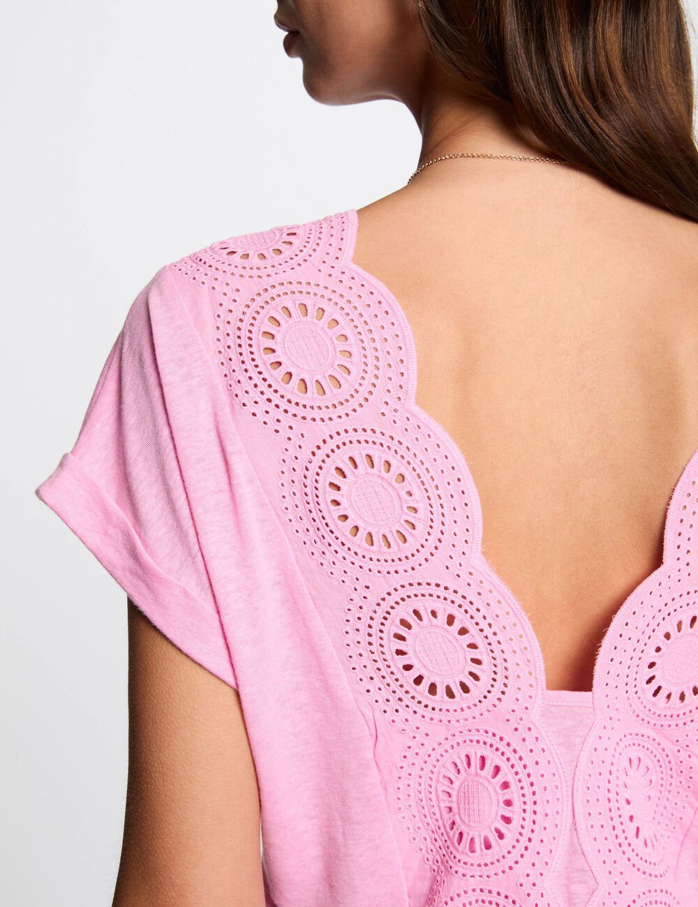 Camiseta manga corta rosa 251-Dorne