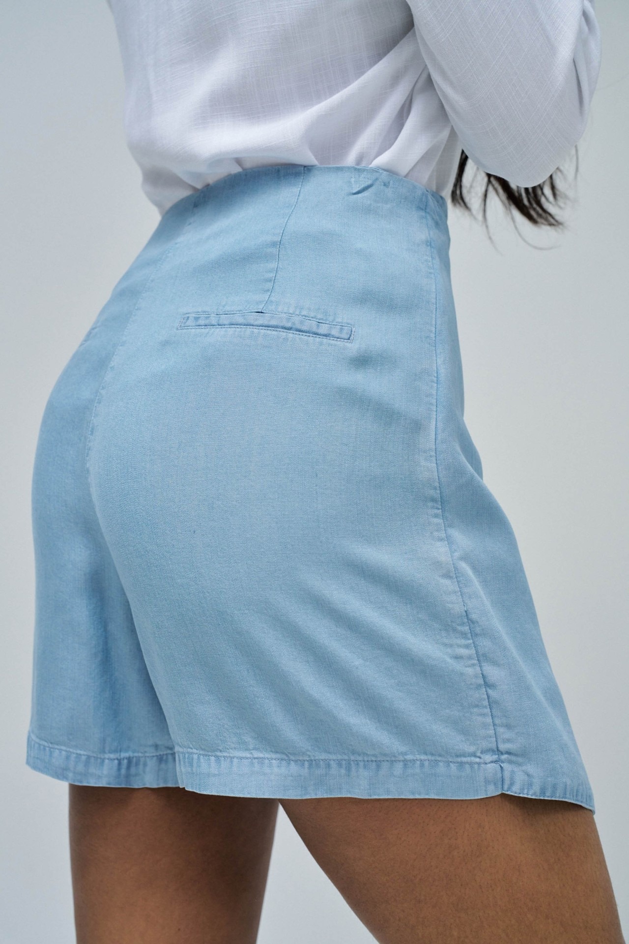 FALDA-PANTALÓN EN LIGHTDENIM 21009416