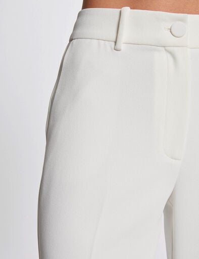 Pantalón holgado con pinzas blanco 251-Pvaplo
