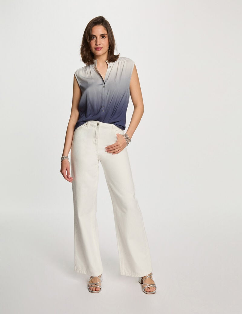 Camisa sin mangas multicolor 252-Cdivali
