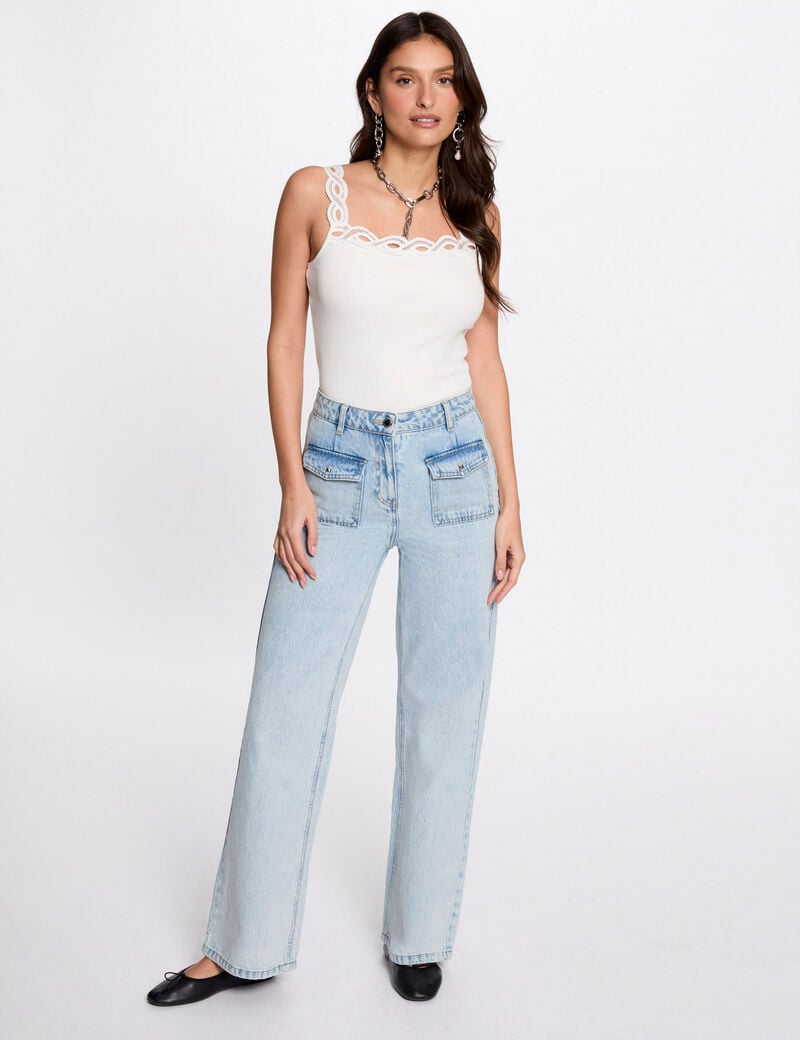 Top tirantes anchos blanco 252-Ditili
