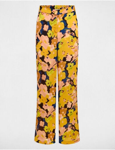 Pantalón pernera ancha multicolor 252-Pery.F