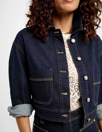 Chaqueta corta vaquero denim 252-Gadza