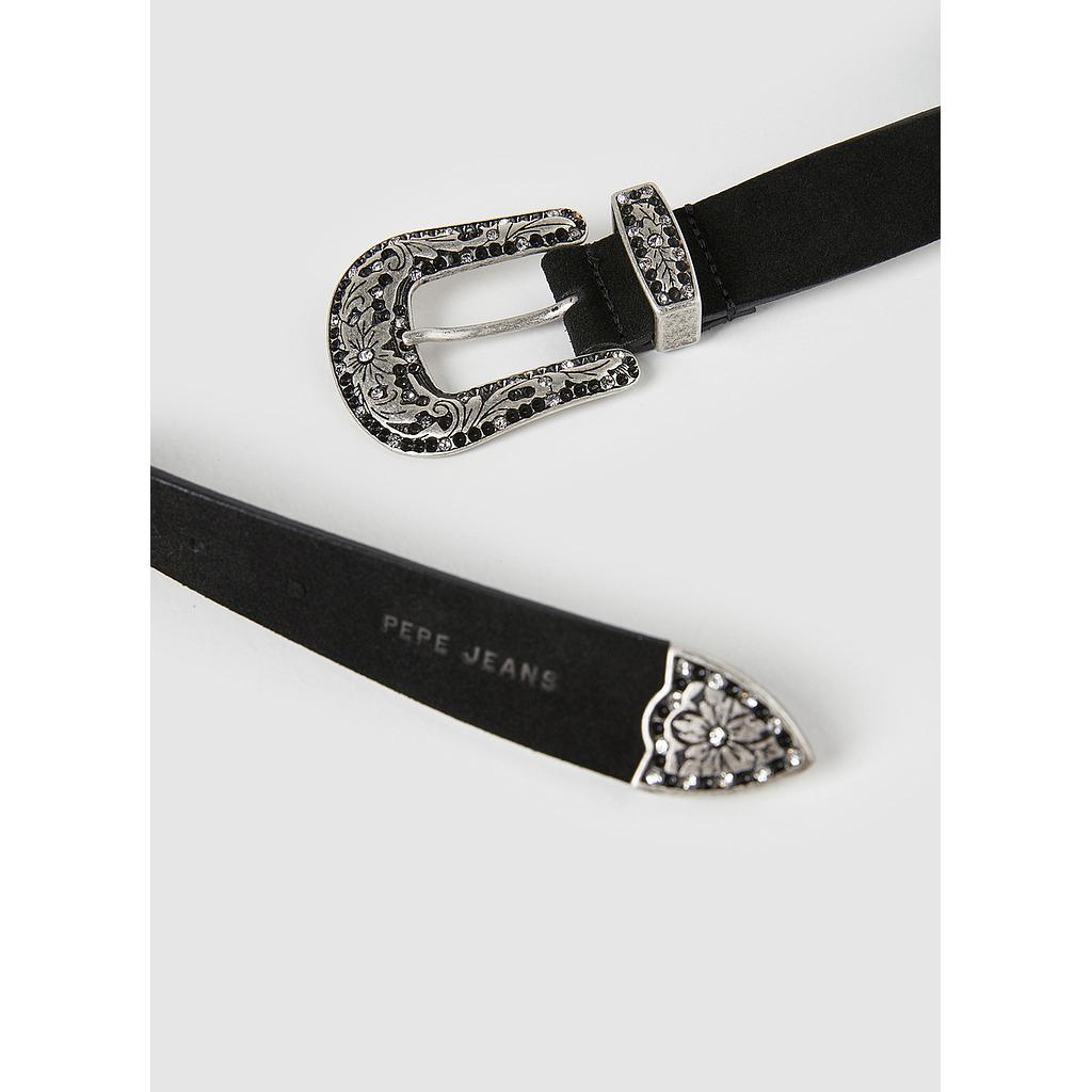 Cinturon con hevilla piedras PL020810