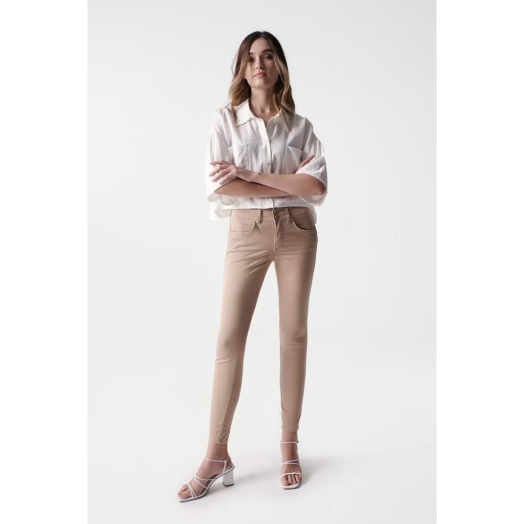 Vaqueros Push IN Secret Skinny de color Beig 21005609