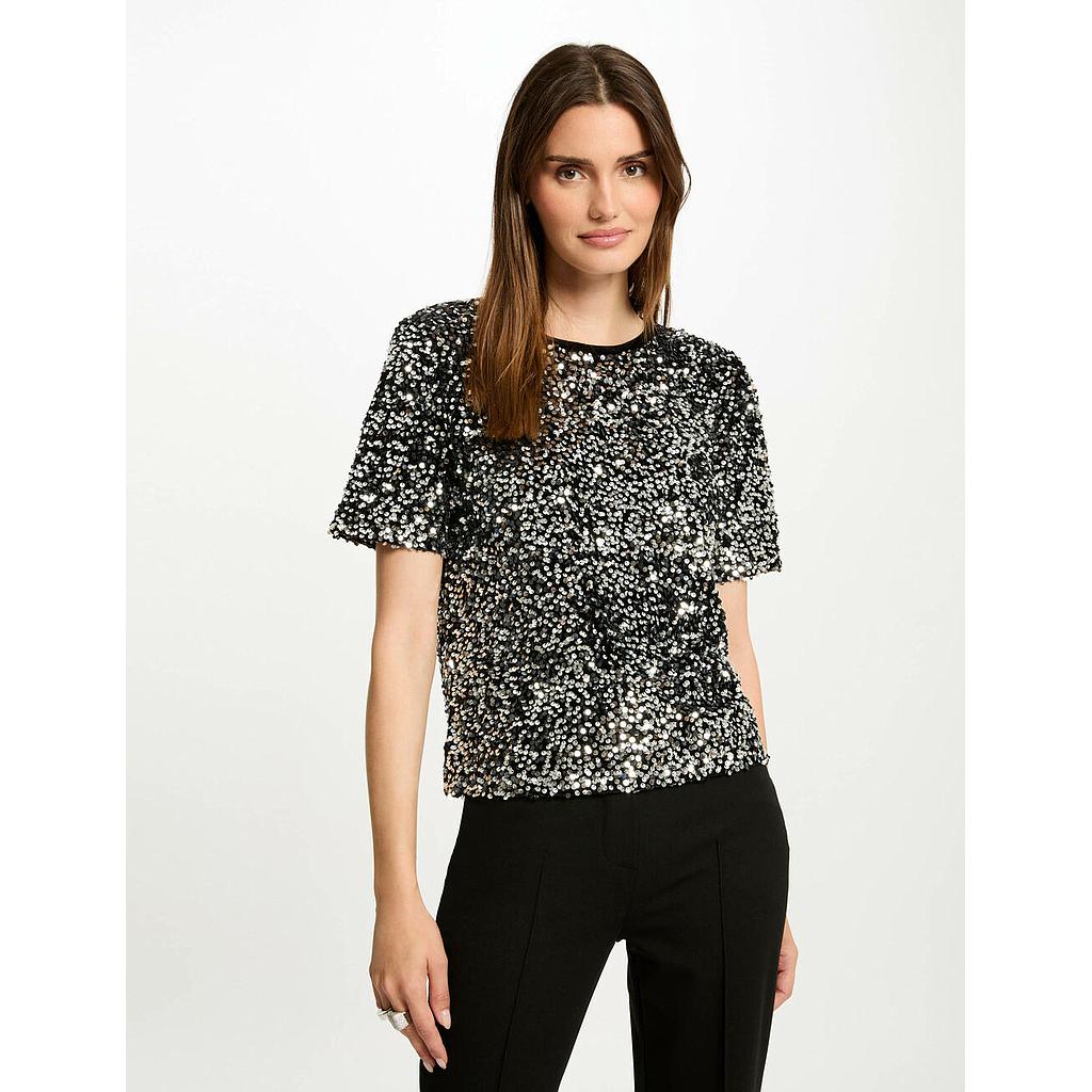 Camiseta de manga corta negro 242-Dyne