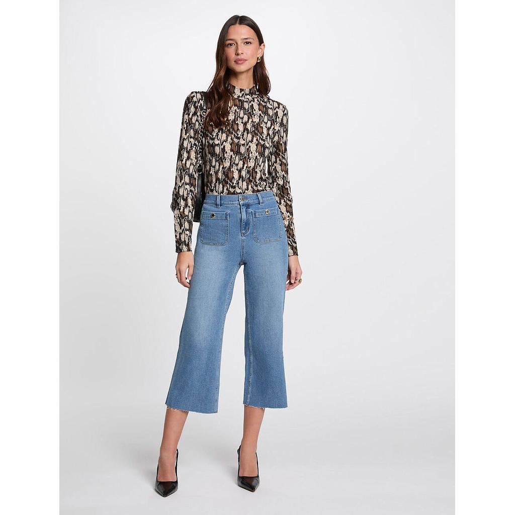 Pantalón pernera ancha denim stone 241-Pclic