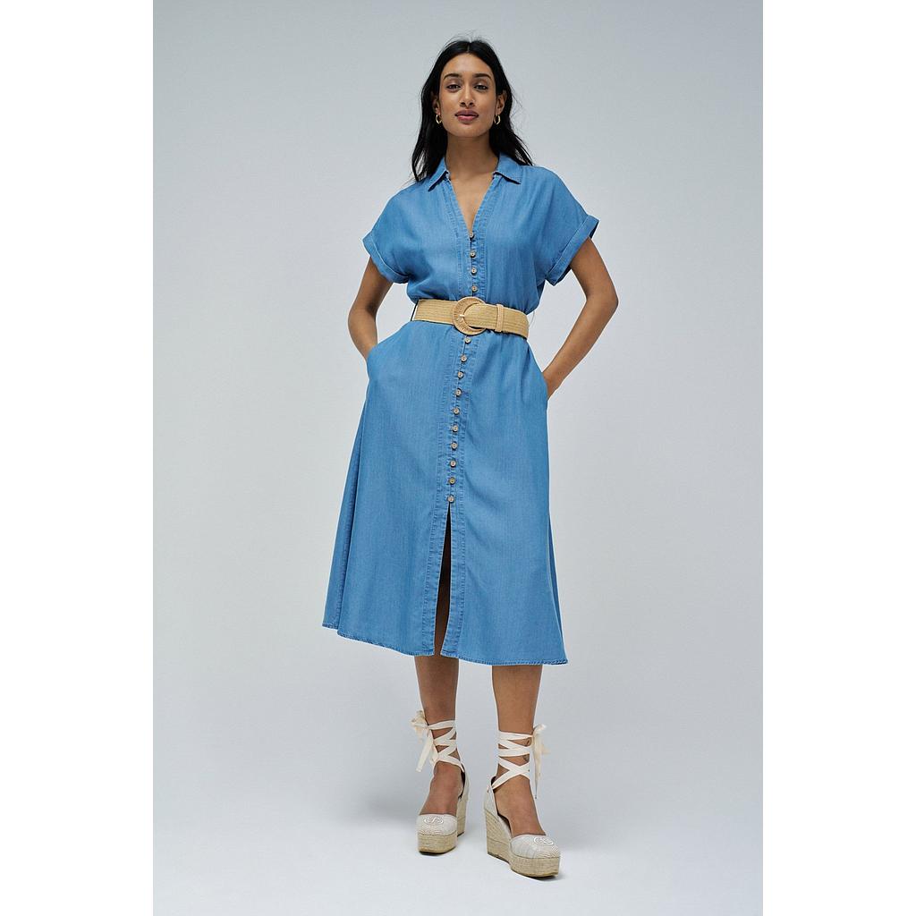 Vestido vaquero fino 21009426