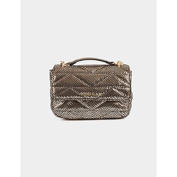 Bolso cartera de mano dorado 242-2mimi