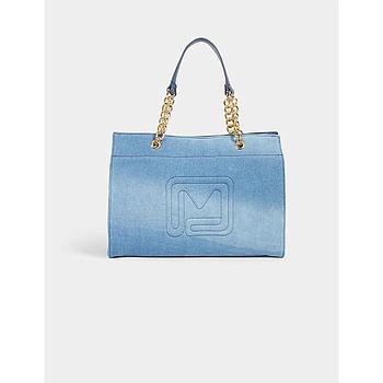 Bolso de mano de vaquero denim stone 251-2gab