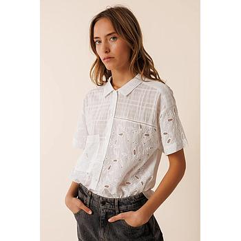 CAMISA COMBINADA BORDADOS V.V25.SK350