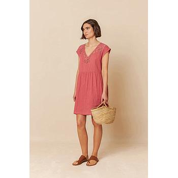 Vestido lino V.V25.BK205