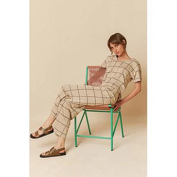 Pantalon punto cuadros V.V25.ES386.James