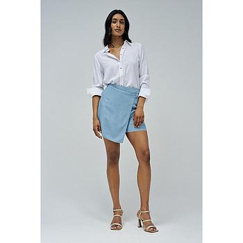 FALDA-PANTALÓN EN LIGHTDENIM 21009416