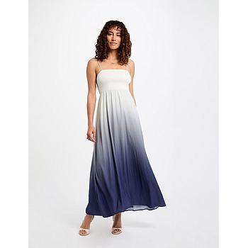 Vestido largo recto holgado multicolor 252-Rdivali